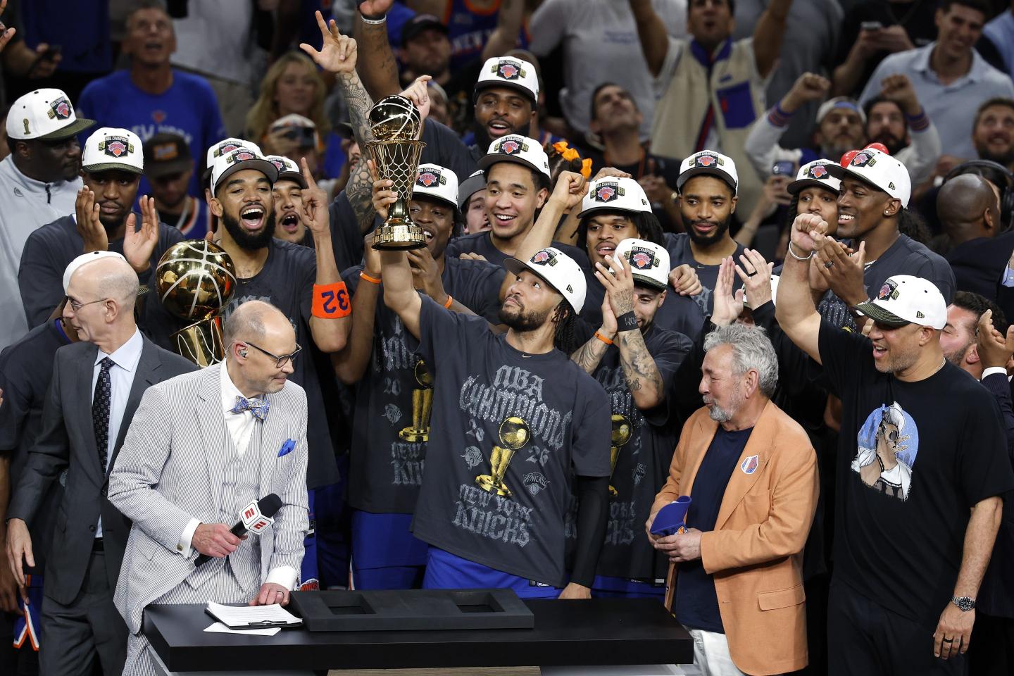 Knicks win the 2026 NBA Finals