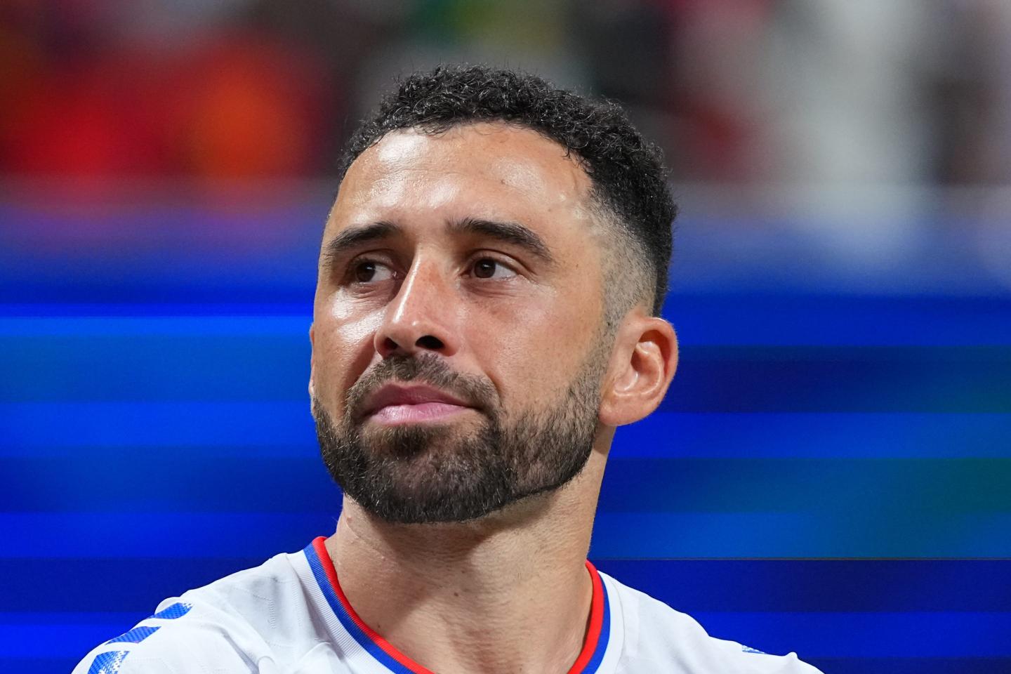 Pico Lopes #4 of Cabo Verde looks on during the FIFA World Cup 2026
