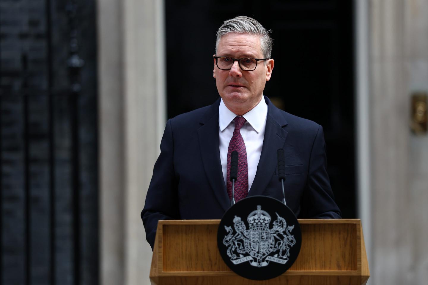 U.K. Prime Minister Keir Starmer announced his resignation Monday.