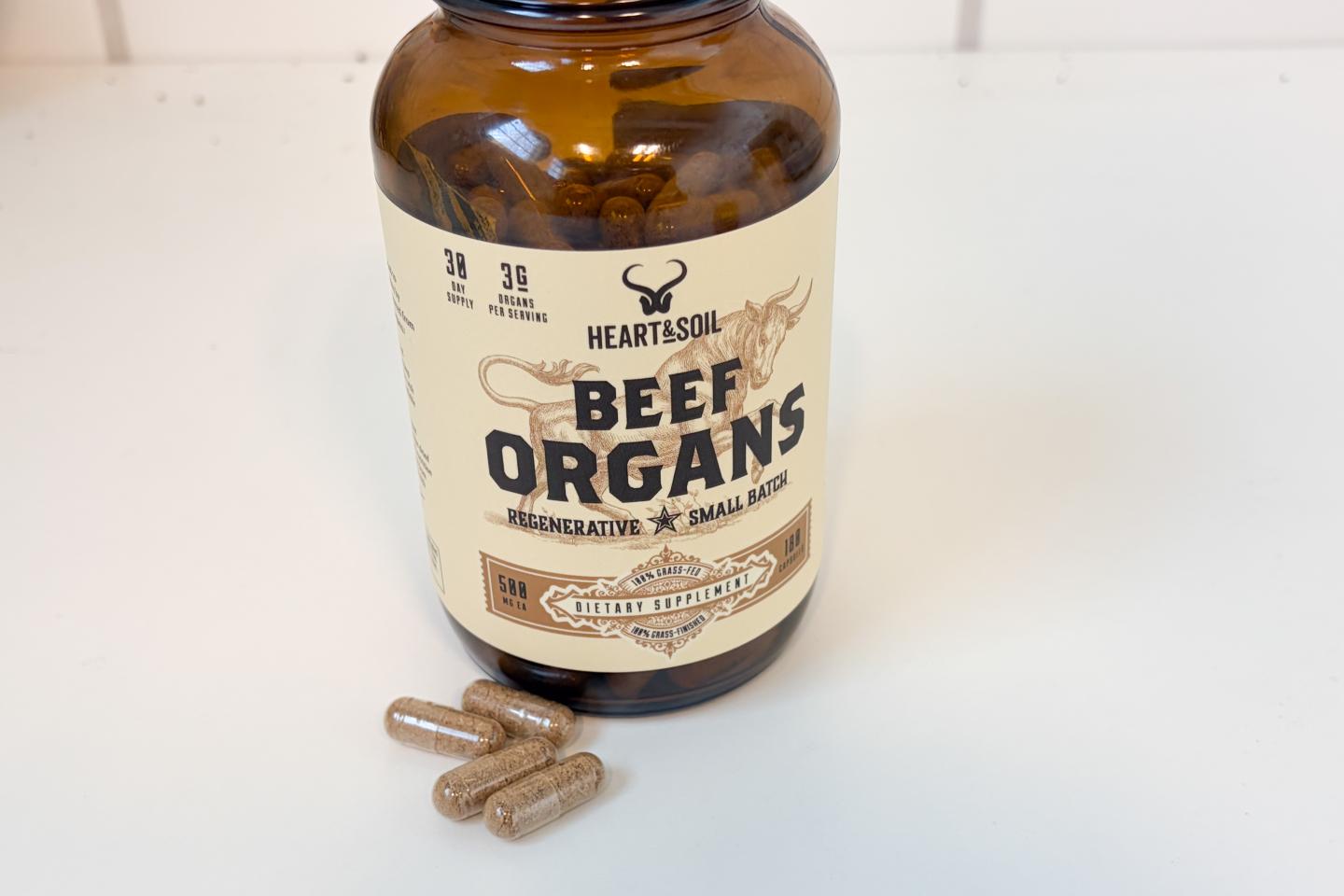 Heart and Soil as best beef organ supplements