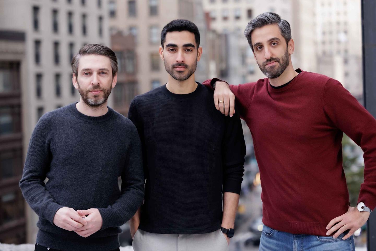 (left to right) Andrew Berman, Tal Peretz, and Vitor Balocco