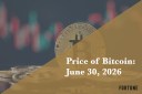 Current price of Bitcoin for June 30, 2026