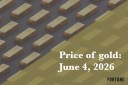 Current price of gold as of June 4, 2026