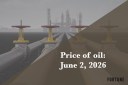 Current price of oil as of June 2, 2026
