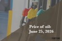 Current price of oil as of June 25, 2026