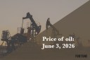 Current price of oil as of June 3, 2026