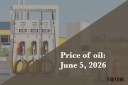 Current price of oil as of June 5, 2026