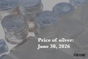 Current price of silver as of Tuesday, June 30, 2026