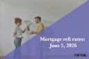 Current refi mortgage rates report for June 5, 2026