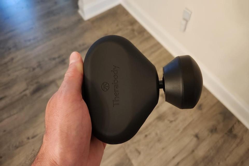 Therabody mini massage gun as best mini massag gun