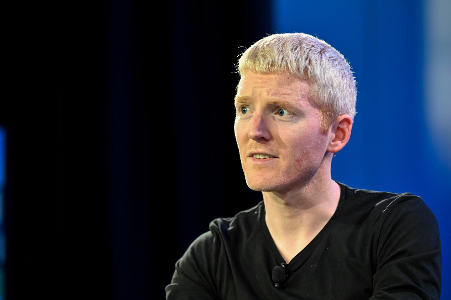 Stripe co-founder and CEO Patrick Collison at Fortune Brainstorm Health 2022 in Los Angeles. (Photo: Stuart Isett/Fortune)