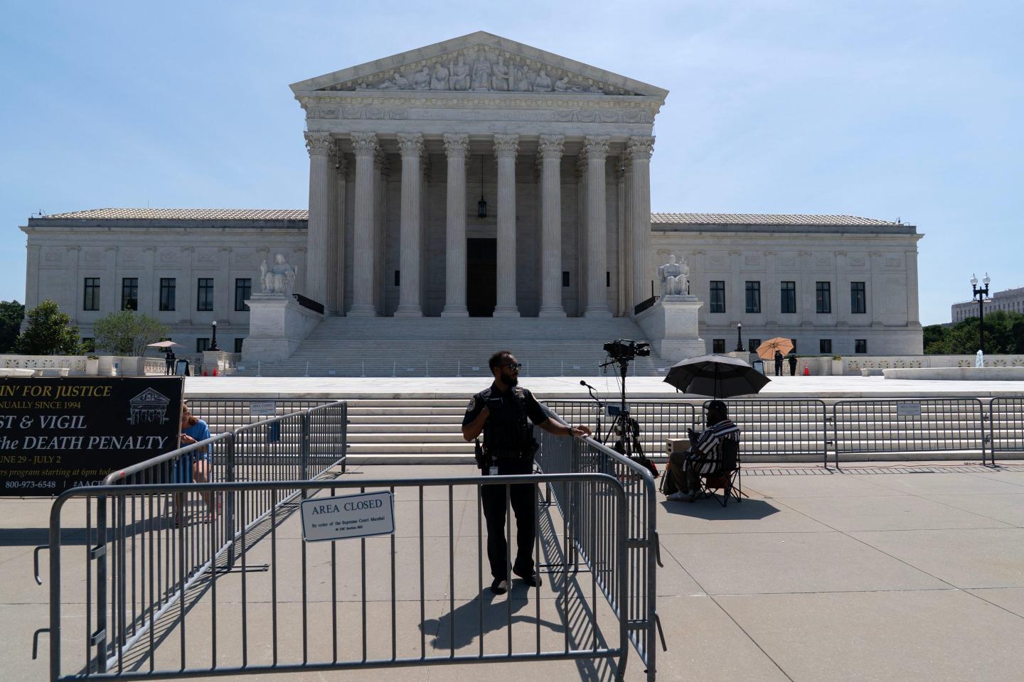 Justices ask Congress for more security funding as Barrett reveals she wore a bulletproof vest: ‘Performing this service… put me in this position’