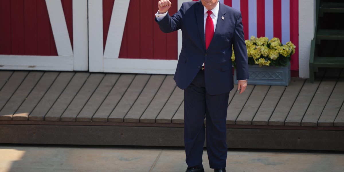 Trump trots out the C-word — communism — not getting the memo that capitalism has been largely discredited with Gen Z Trump trots out the C-word — communism — not getting the memo that capitalism has been largely discredited with Gen Z