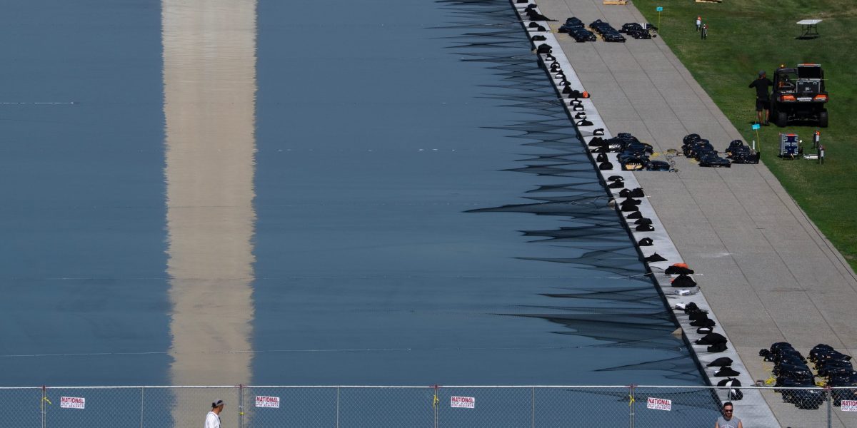 The Trump administration will use the same company that tried to renovate the Reflecting Pool to repair it — ‘because they did a fantastic job’