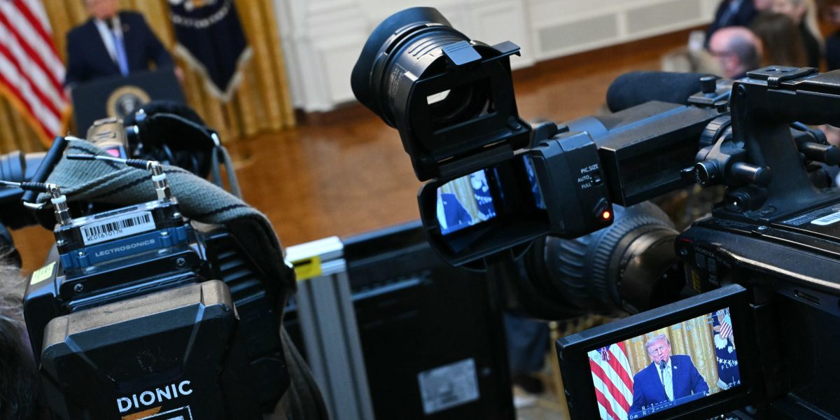 Broadcast networks wrestle with whether to air Trump’s conspiracy theories or get sanctioned for dropping him