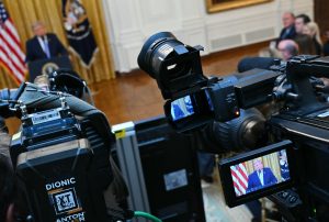 Broadcast networks wrestle with whether to air Trump’s conspiracy theories or get sanctioned for dropping him