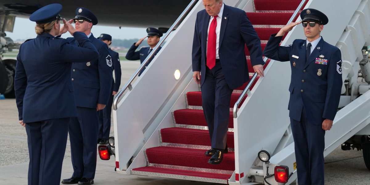 Trump admin tried to uncover phone records of NYT journalists covering Qatari-gifted Air Force One Trump admin tried to uncover phone records of NYT journalists covering Qatari-gifted Air Force One