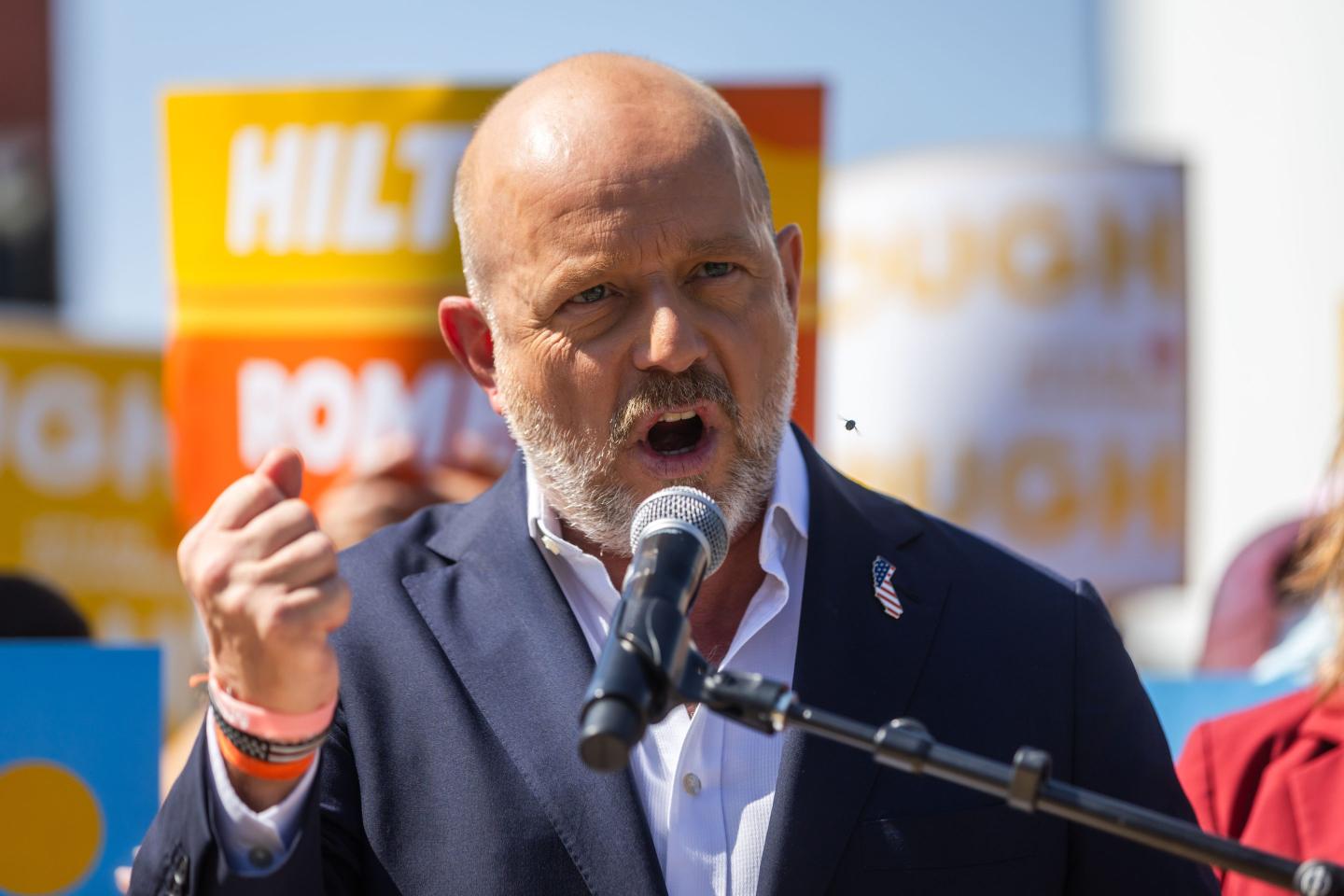 California Republican’s awkward pitch: vote for me even if you hate Trump