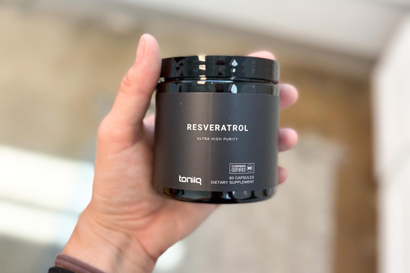 Toniq as best resveratrol supplement