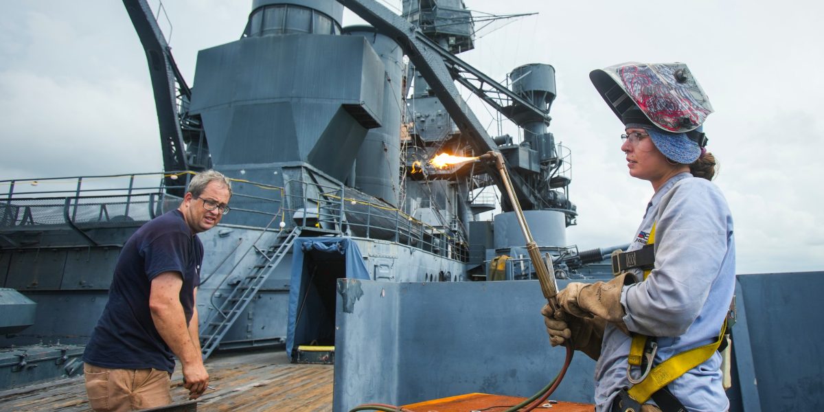 Jamie Dimon Touts Shipbuilding Jobs Jamie Dimon Touts Shipbuilding Jobs