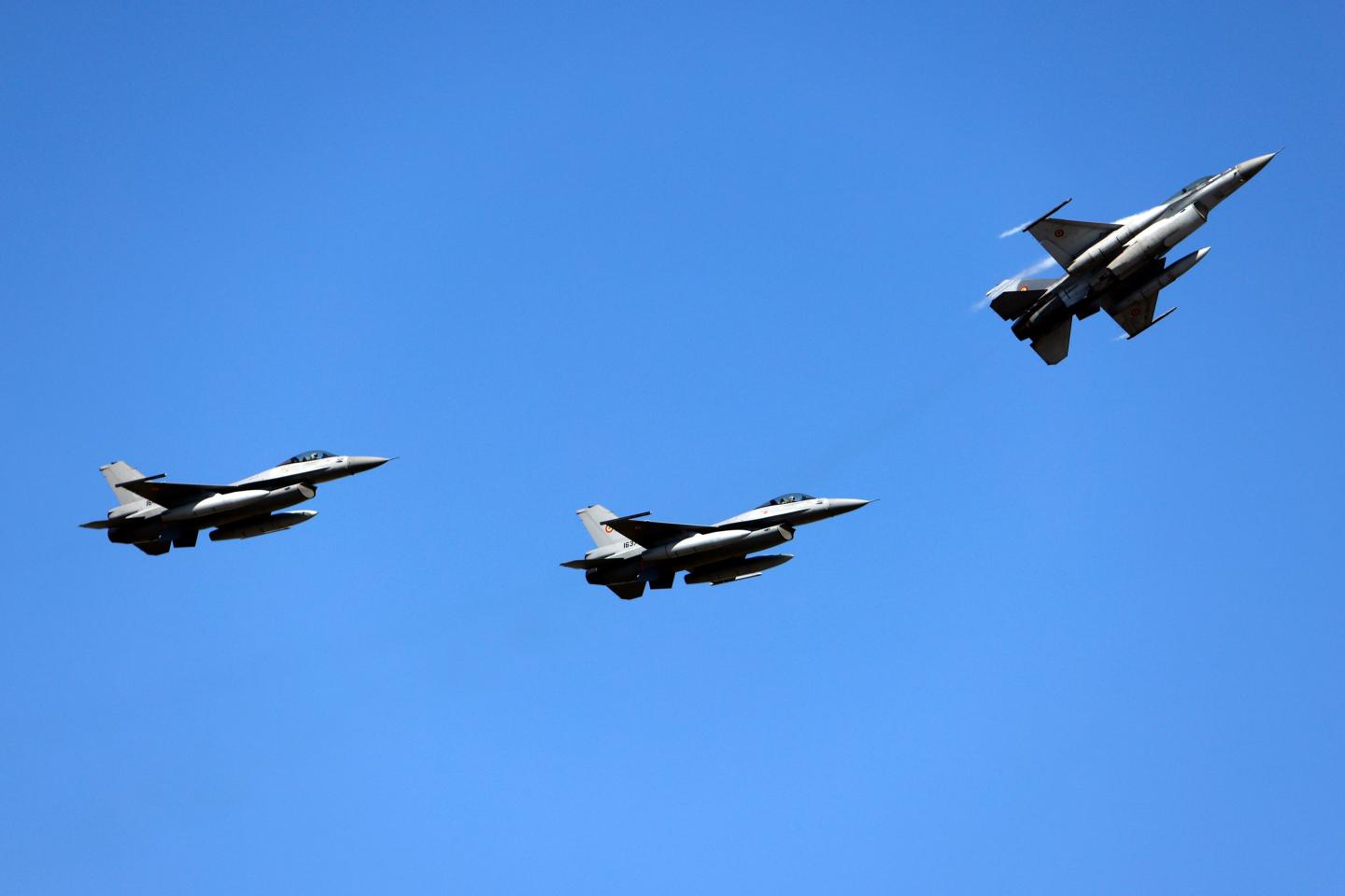 Romania scrambles F-16 jets to shoot down a suspected Russian ‘Shahed type’ drone, marking the fourth recent violation of NATO airspace