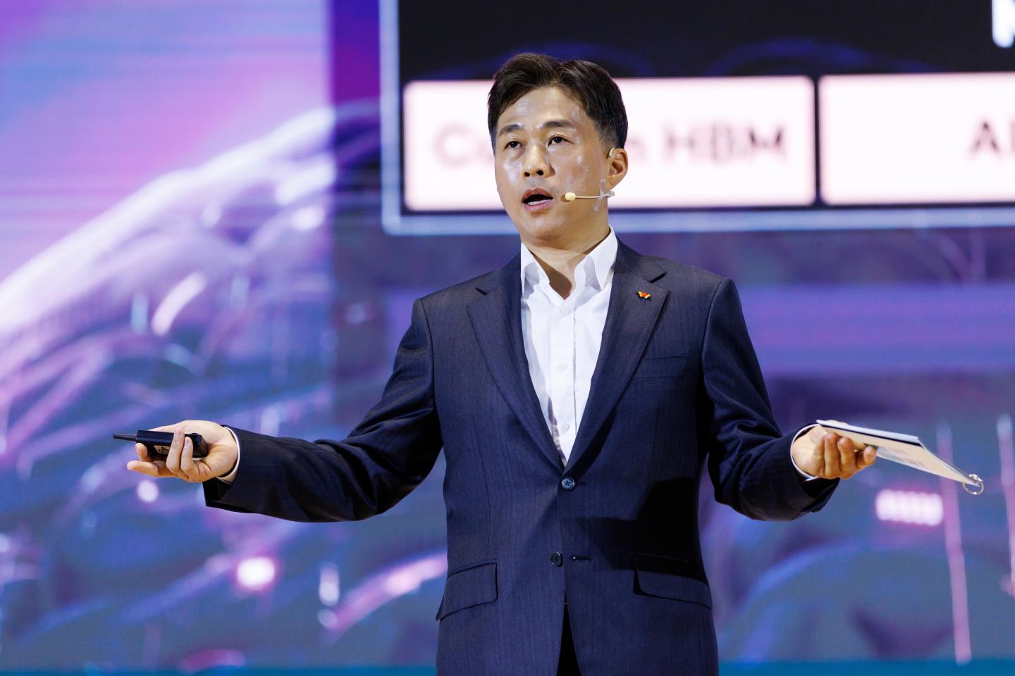 Photo: Kwak Noh-jung, chief executive officer of SK Hynix.