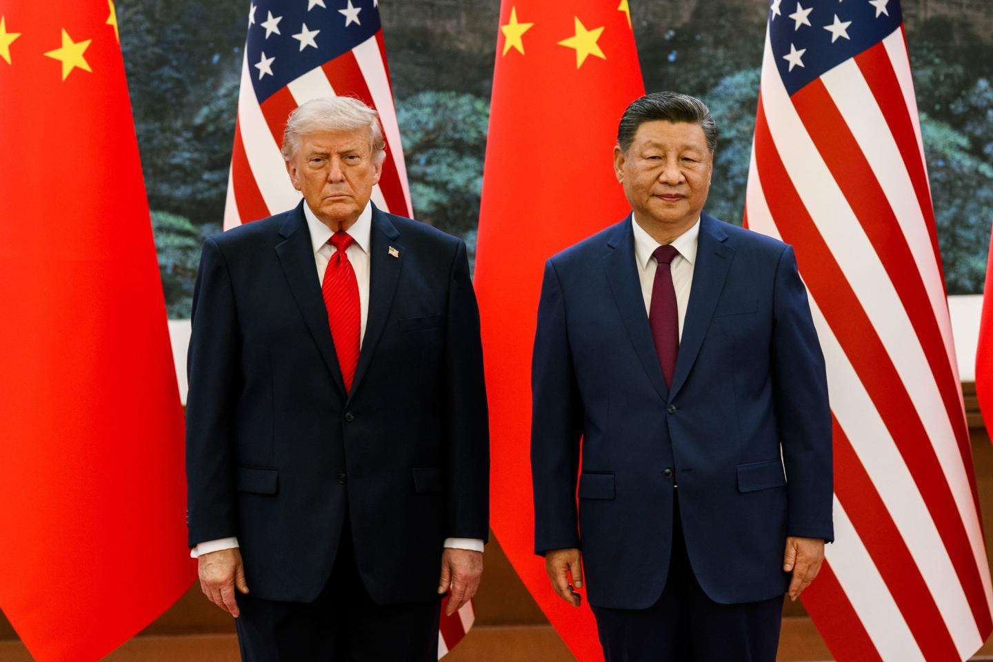 President Donald Trump meets with Chinese President Xi Jinping in Beijing, China on May 14, 2026.