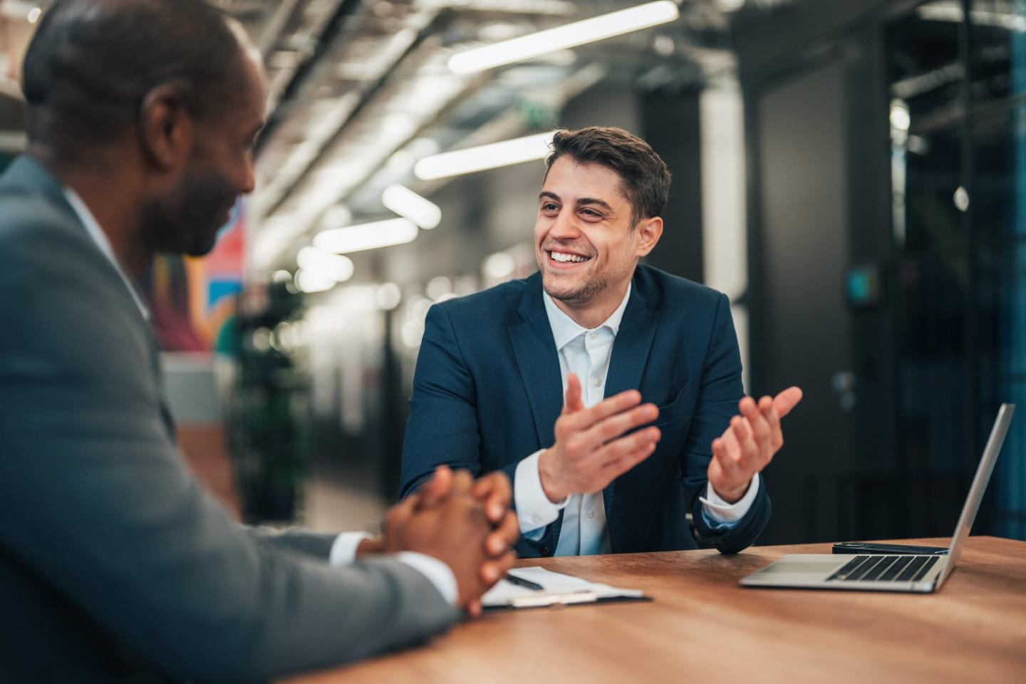 Job interview in office