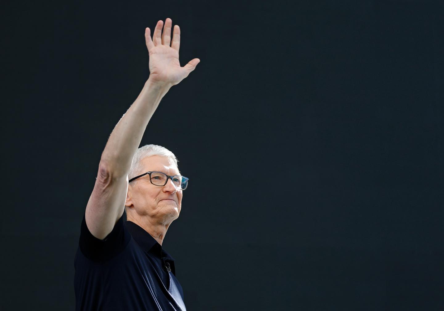 Apple CEO Tim Cook on June 08, 2026 in Cupertino, California. (Photo: Justin Sullivan/Getty Images)