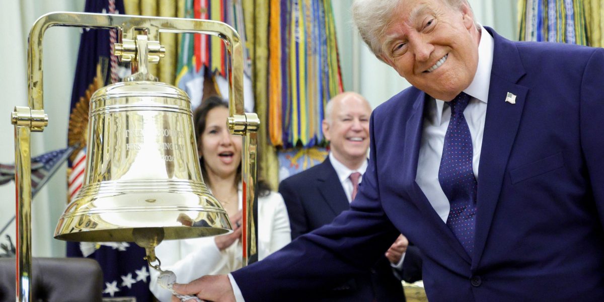 Trump rings opening bell for Trump Accounts as Treasury commits .4 billion in seed money