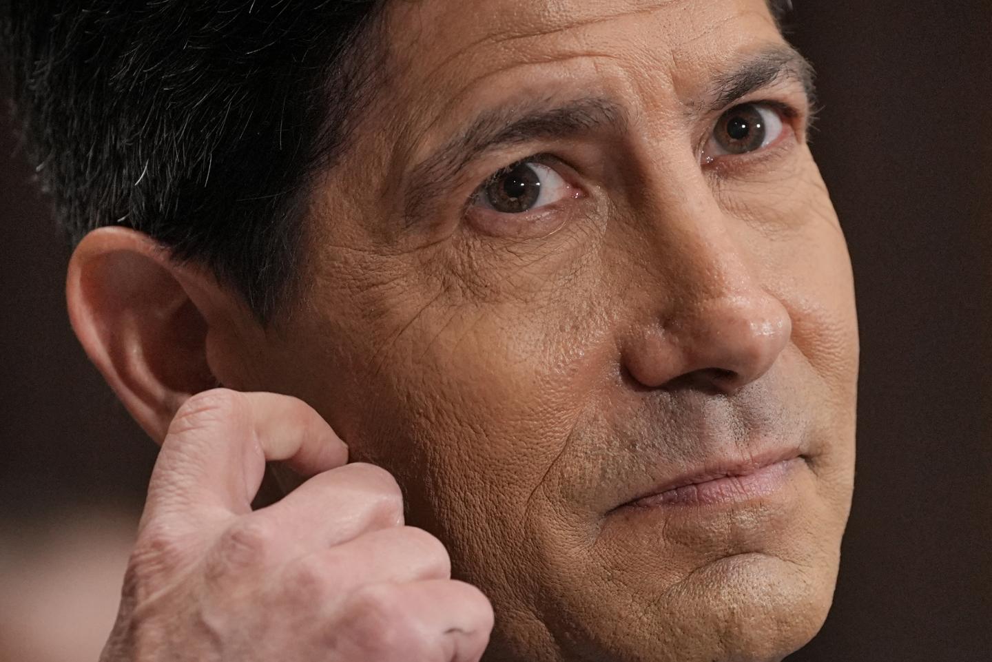US Federal Reserve Chair Kevin Warsh testifies during a Senate Banking Committee hearing titled "The Semiannual Monetary Policy Report to the Congress" on Capitol Hill in Washington, DC, on July 15, 2026.