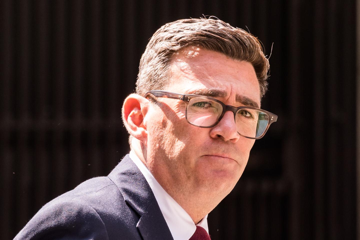Andy Burnham at the Trades Union Congress headquarters in London on July 17, 2026.