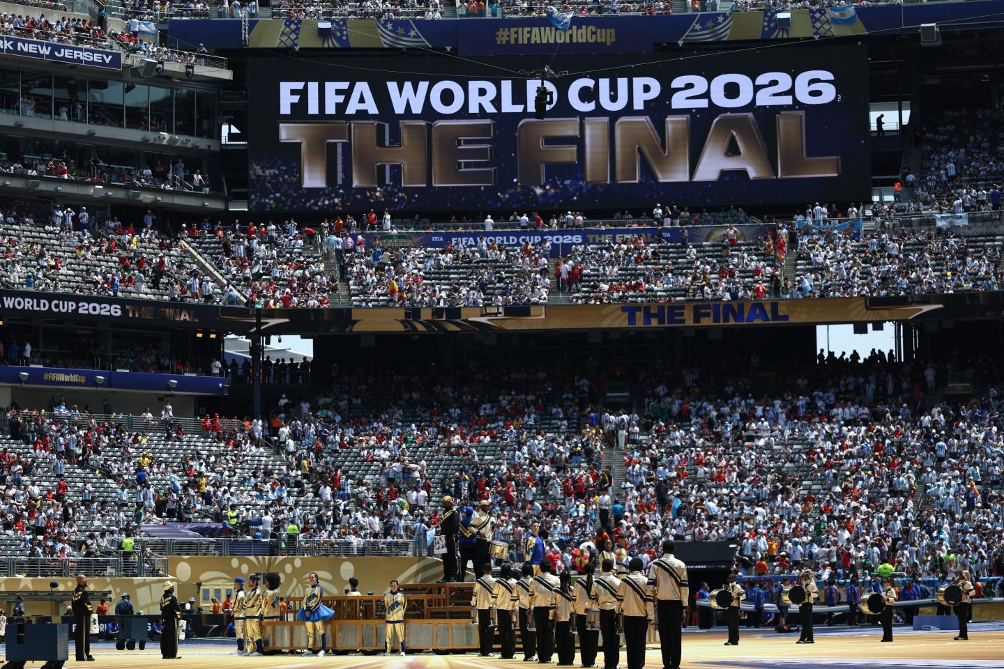 The final match between Spain and Argentina at the New York/New Jersey Stadium in East Rutherford on July 19, 2026. 