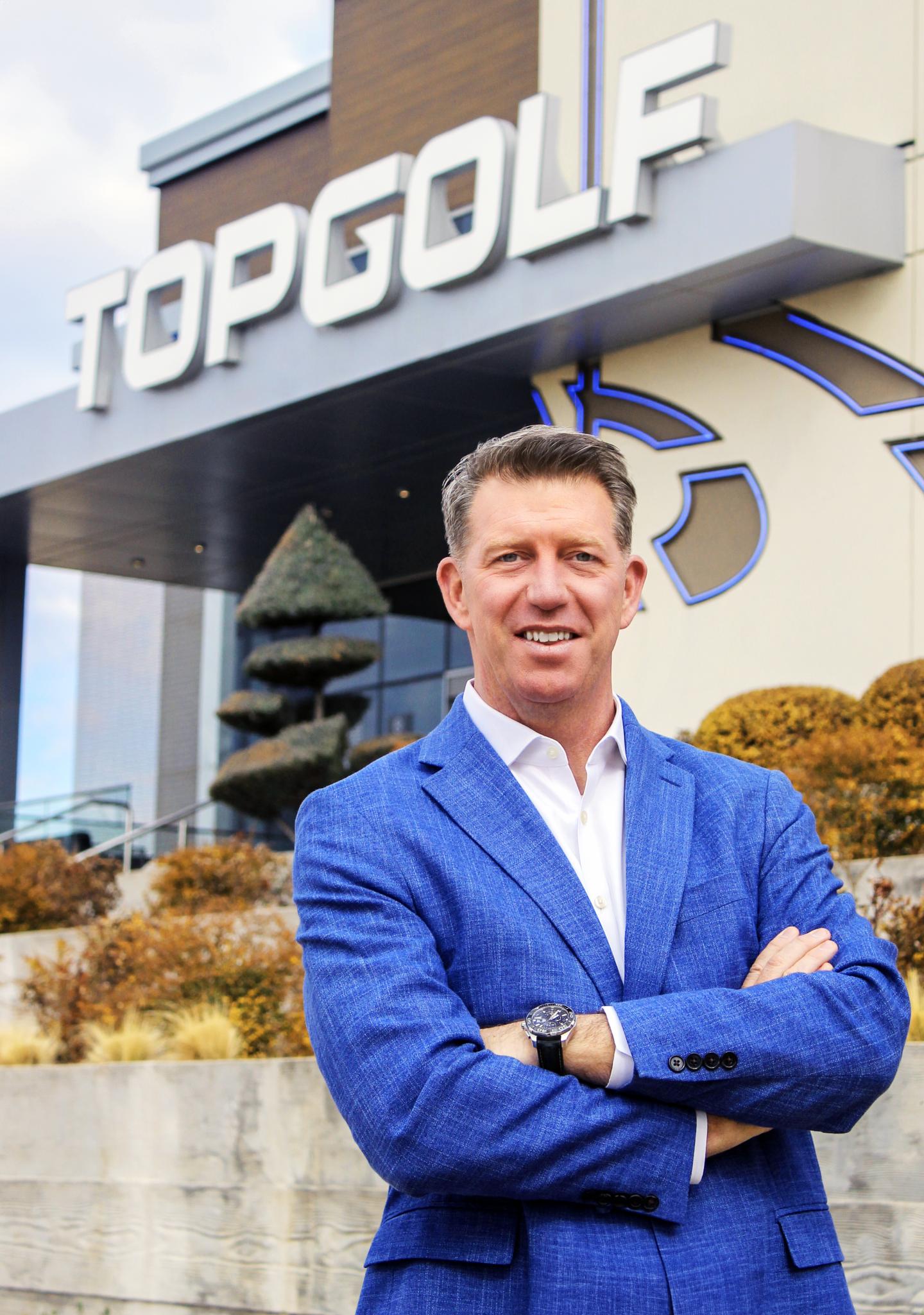 Topgolf CEO David McKillips wants to make Topgolf a full family entertainment venue.
