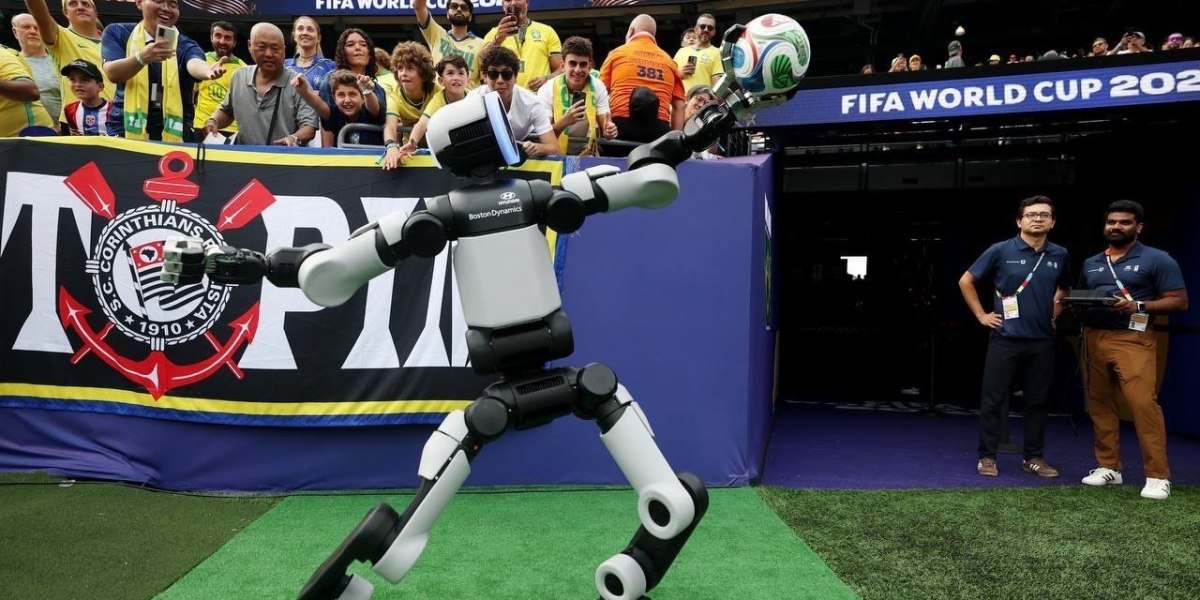 Meet Atlas, the humanoid robot that delivered the game ball.
