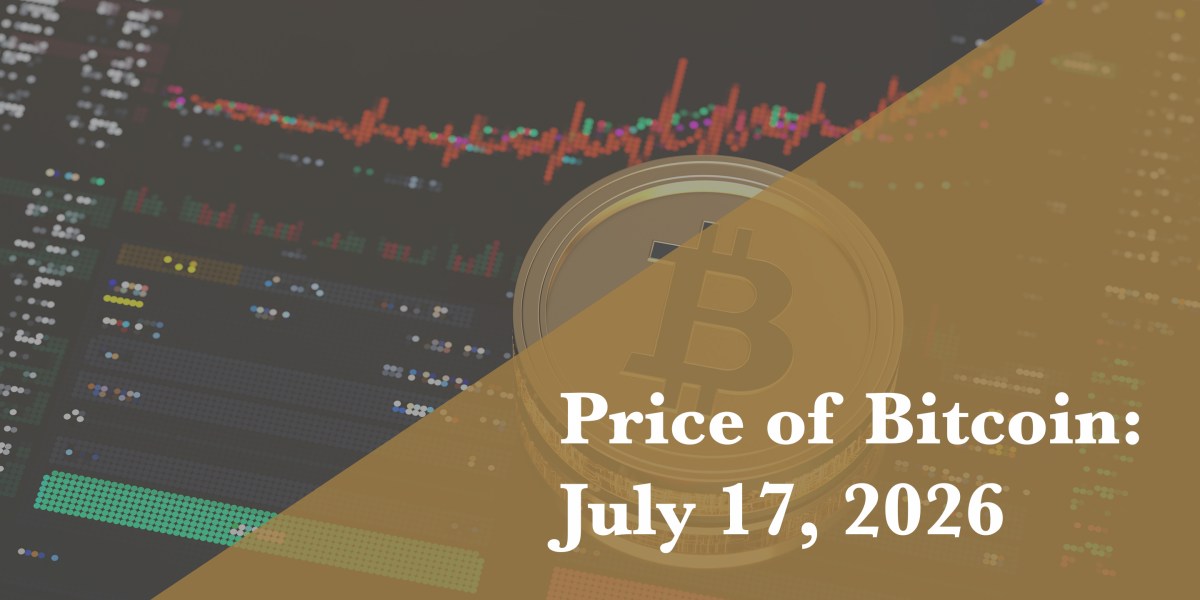 Trenutna cijena Bitcoina za 17. srpnja 2026 Trenutna cijena Bitcoina za 17. srpnja 2026