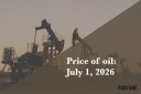 Current price of oil as of July 1, 2026