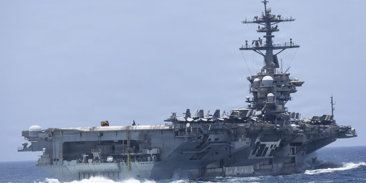 Centcom chief calls carrier’s mission ‘one of the most operationally intense and consequential of the modern era’ amid mental health and supply issues Centcom chief calls carrier’s mission ‘one of the most operationally intense and consequential of the modern era’ amid mental health and supply issues