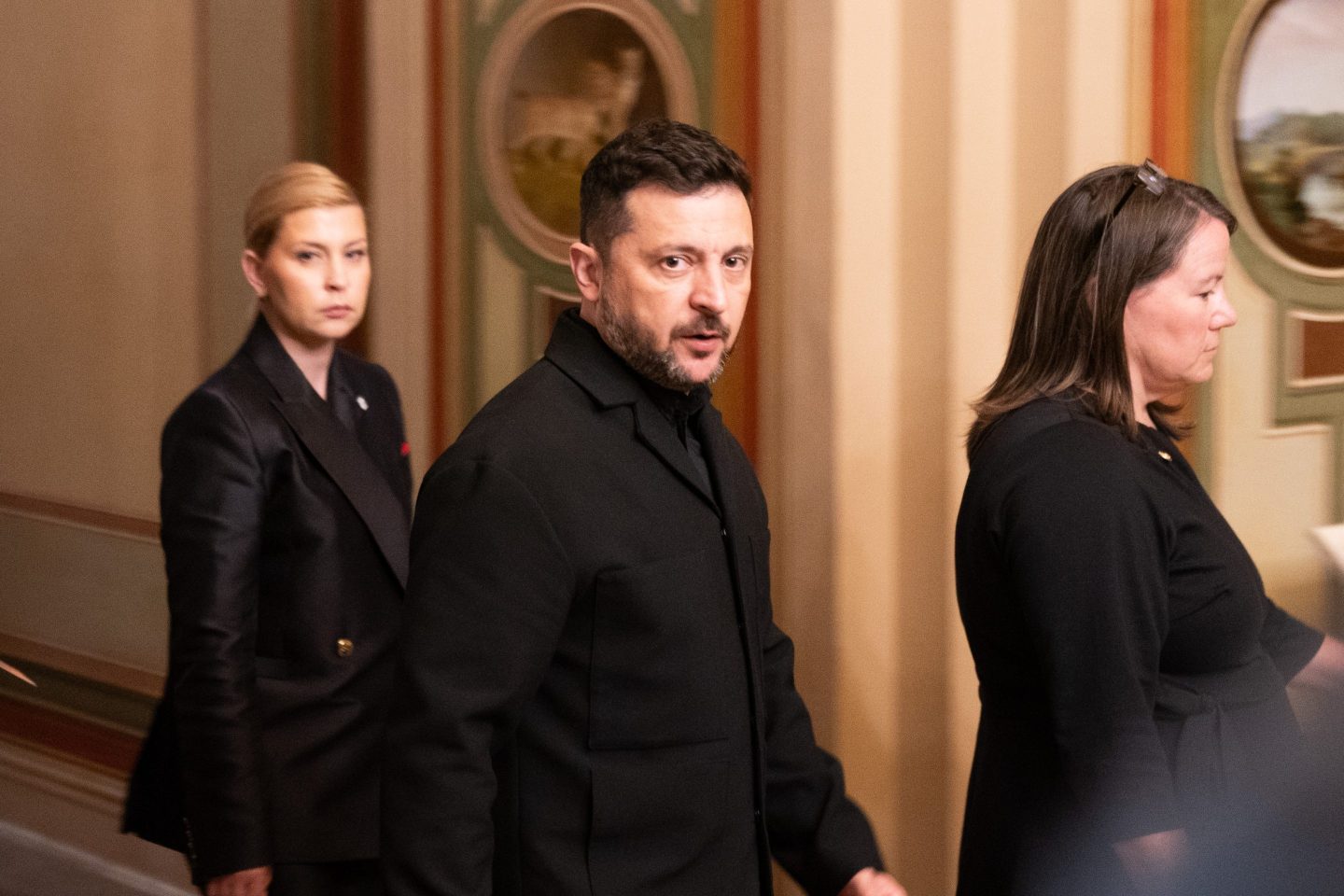 Ukrainian President Volodymyr Zelenskyy at the Capitol building on Tuesday, July 28, 2026.