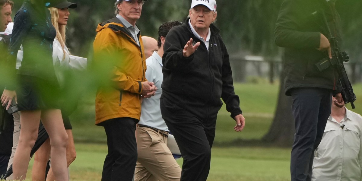 Trump’s grass obsession leads to White House summit with Scotts Miracle-Gro: ‘An amazing dialogue, talking grass for half an hour’
