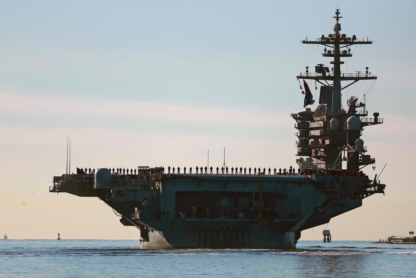 Trump pulls last aircraft carrier in Asia to send to Mideast, and China ‘is quite happy with U.S. distraction’ as Beijing shows signs of aggression