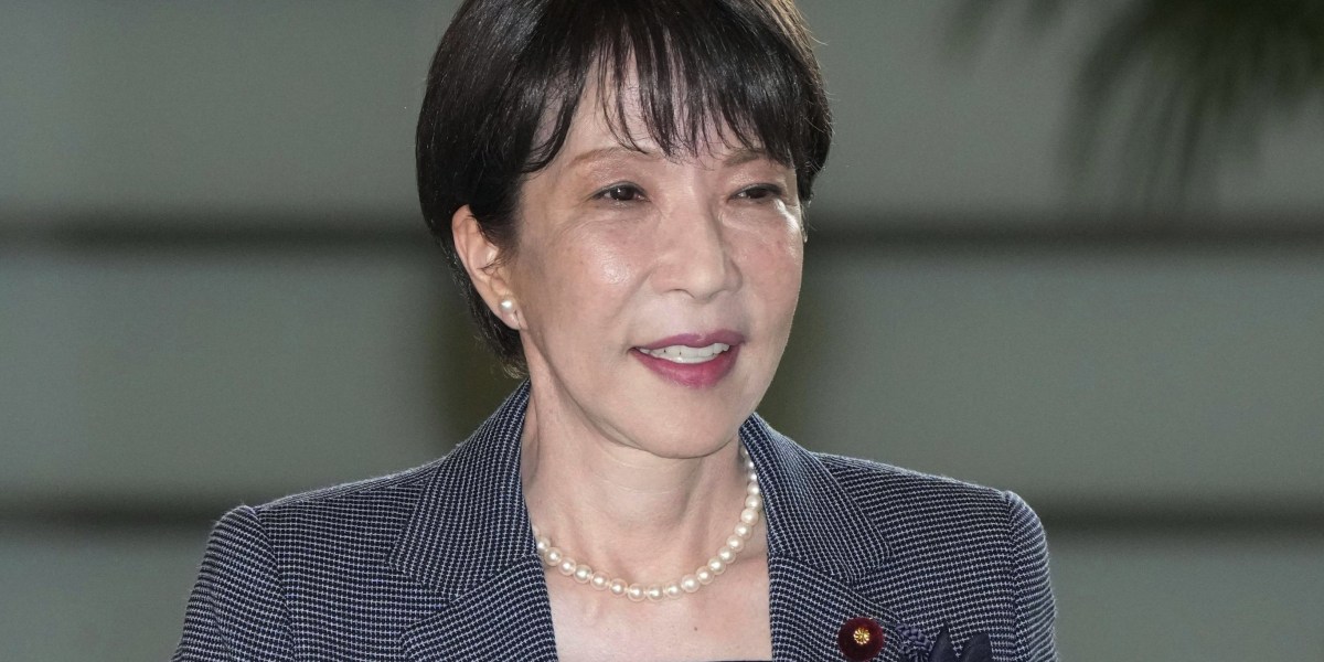 Japan's PM is barely sleeping and rarely leaving her office in the name of 'efficiency.' Her approval rating disagrees