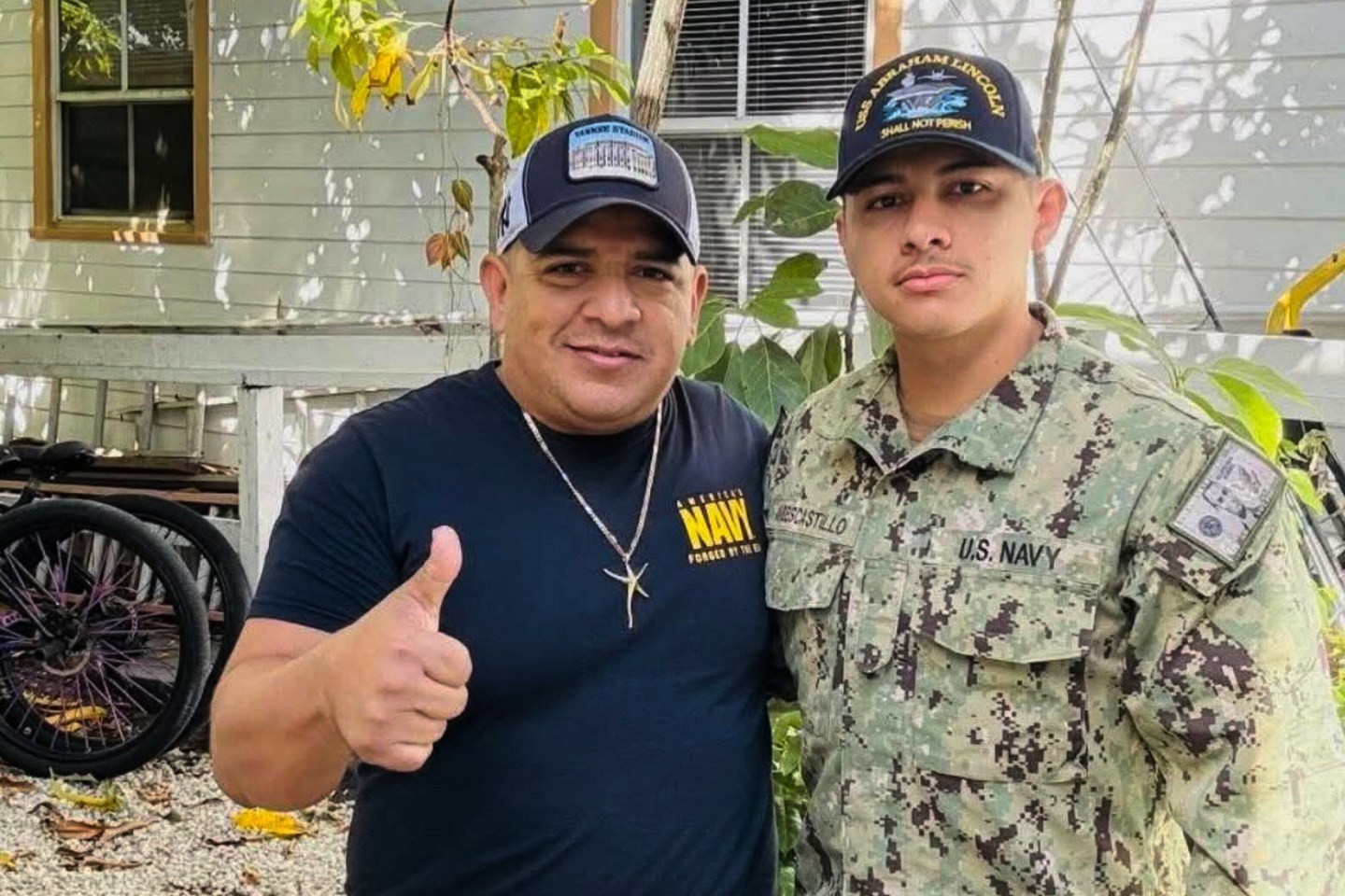 ‘This is heartbreaking for me’ — A sailor serving on the USS Abraham Lincoln just found out his father was caught in Trump’s immigration crackdown