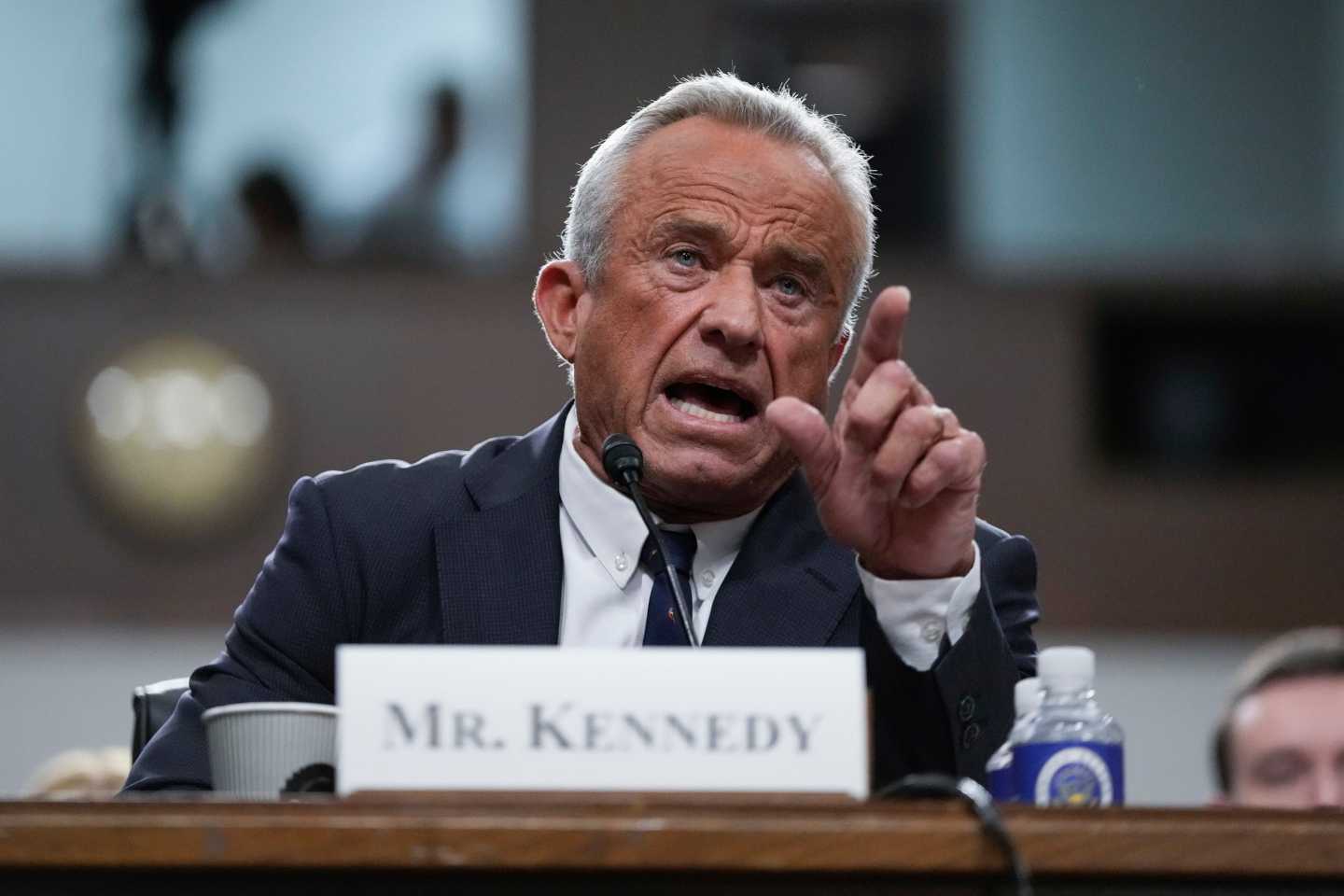 Photo of RFK Jr testifying
