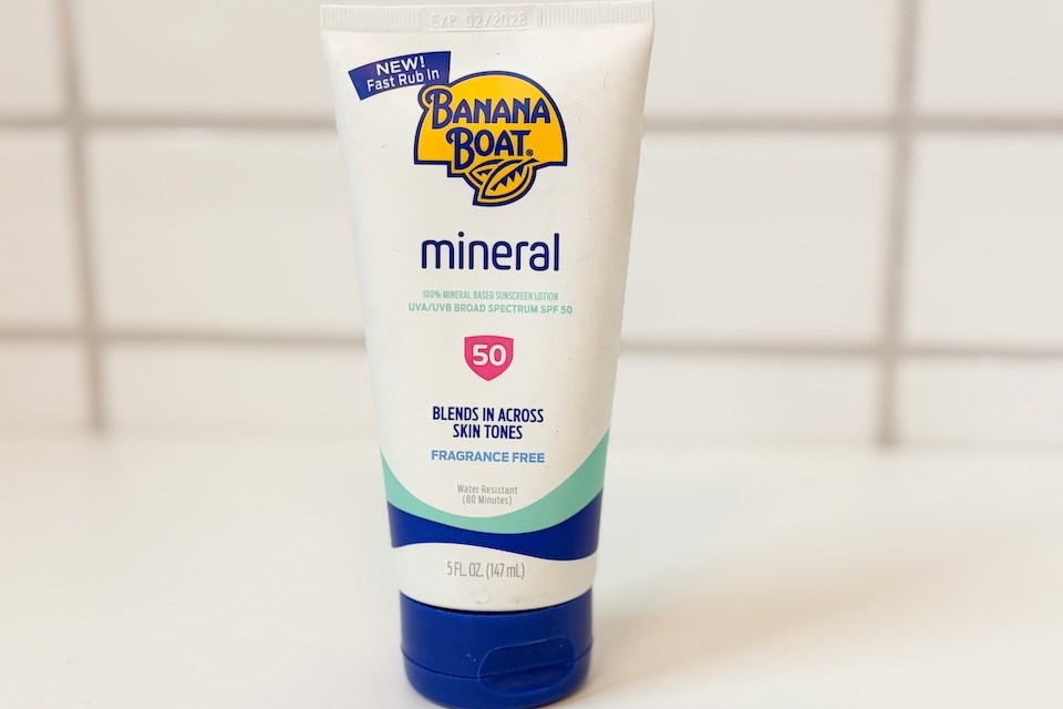 Banana Boat as best sunscreen