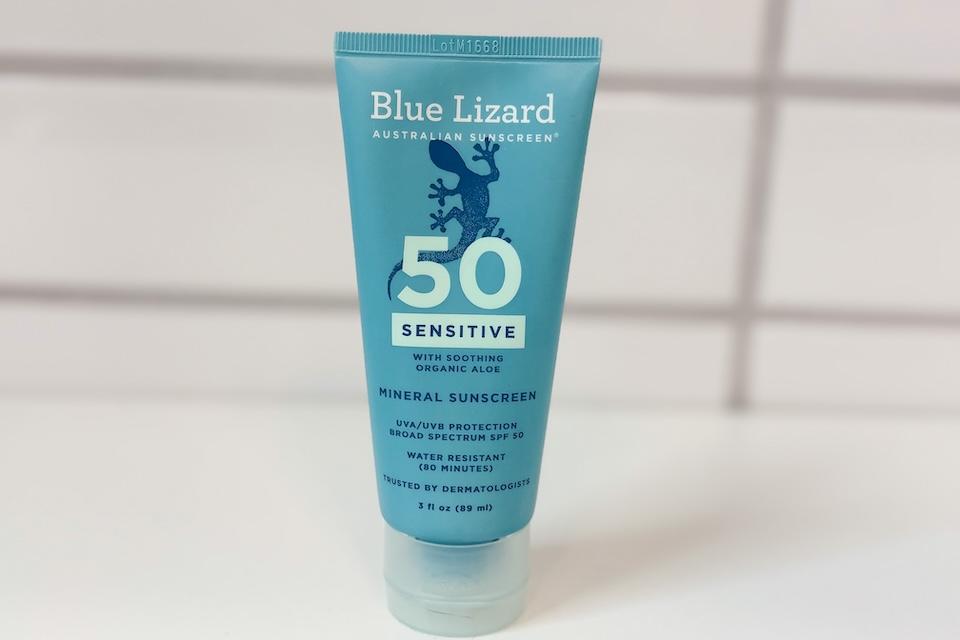 Blue Lizard as best mineral sunscreen