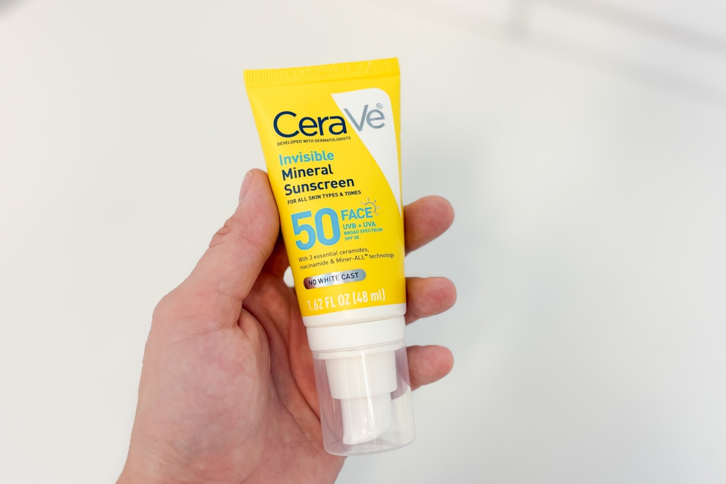 CeraVe as best sunscreen for face