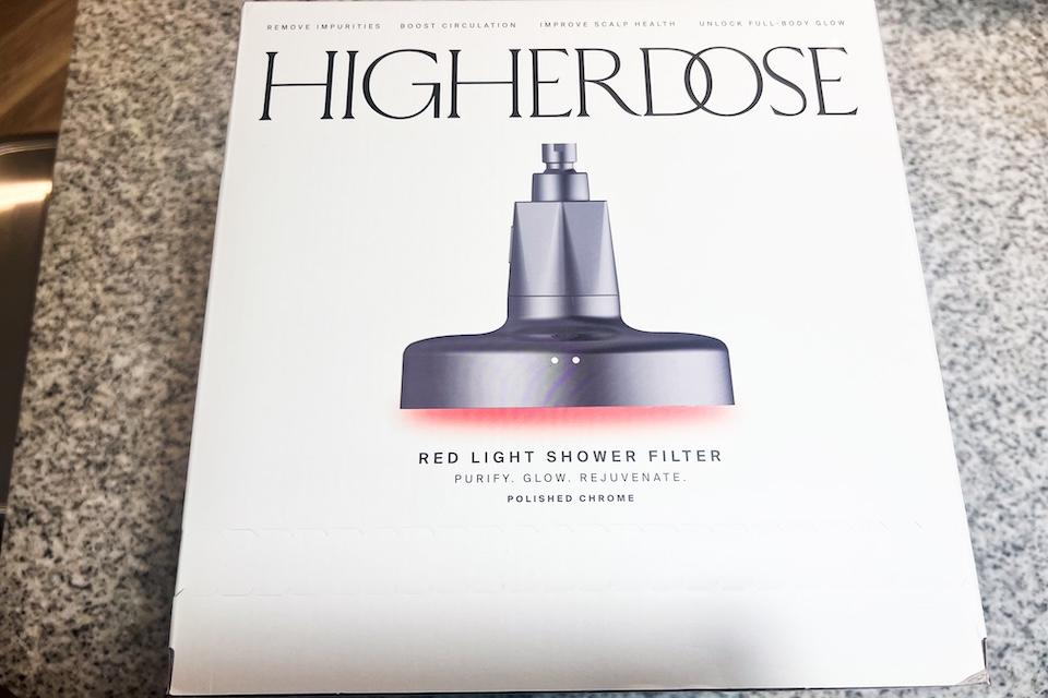 HigherDose Shower Head as Best Red Light Therapy Device for Hair Growth