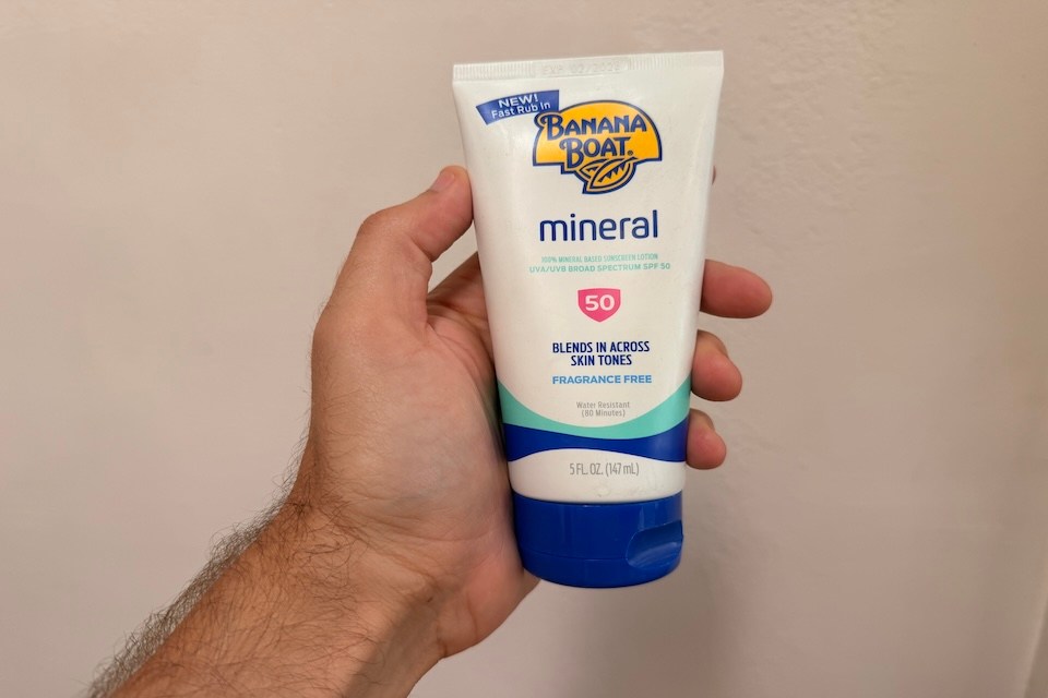 Banana Boat as best sunscreen