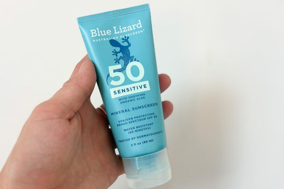 Blue Lizard as best mineral sunscreen